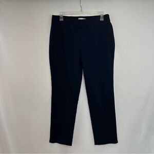 NWOT Talbots Navy Blue Pull On Pants Size 10